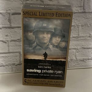 Saving Private Ryan VHS Special Limited Edition Tom Hanks NEW Factory Sealed